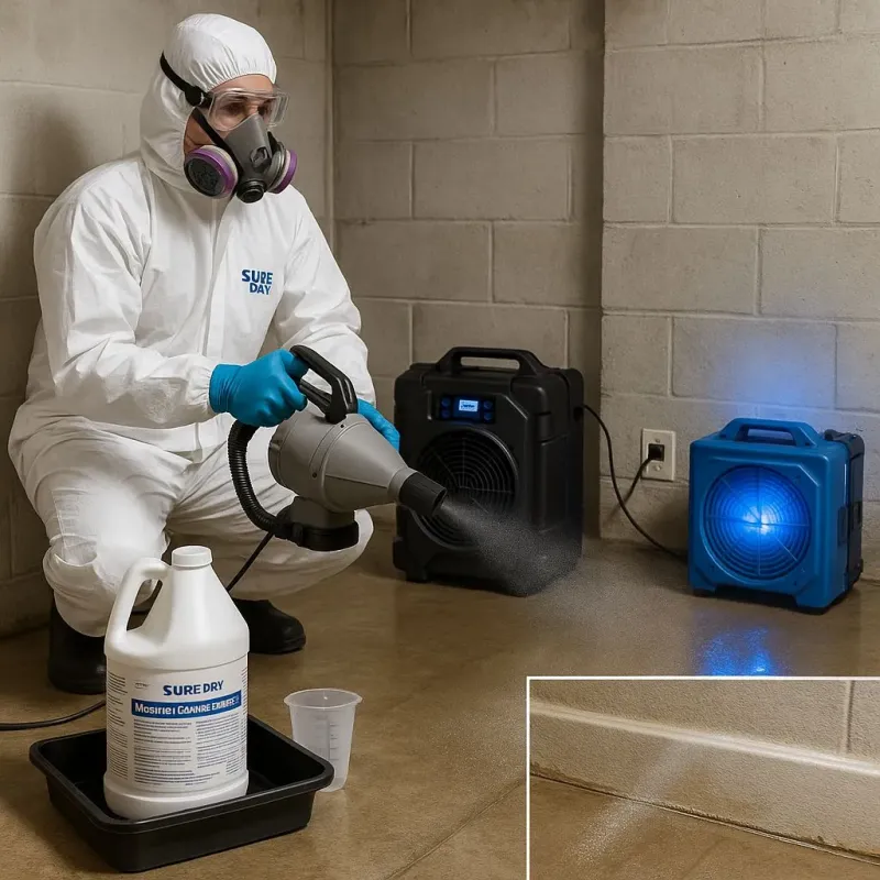 Sanitization and Odor Removal process in Carleton, MI