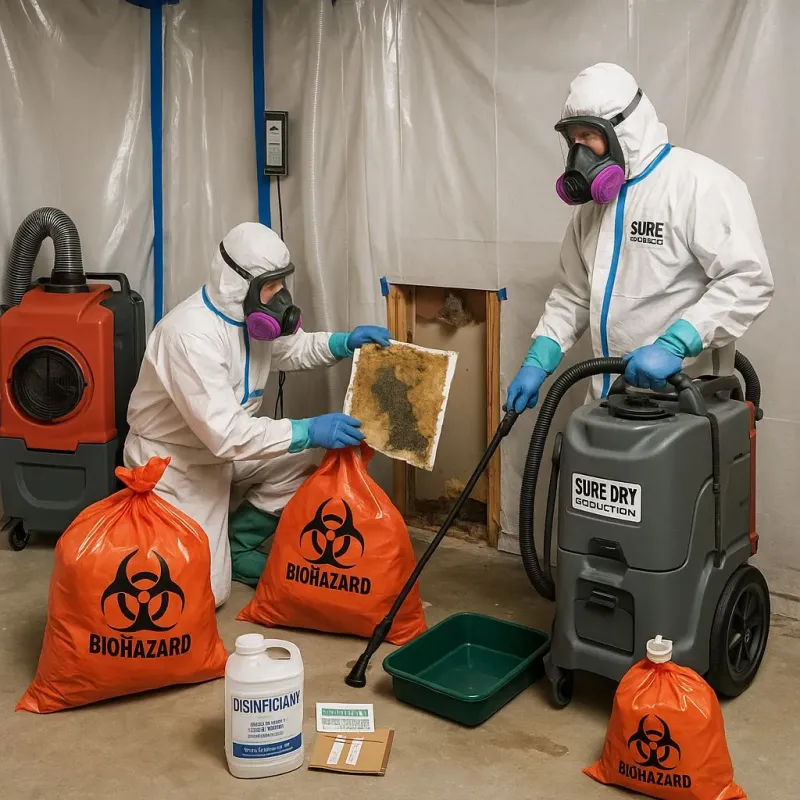 Contaminated Water Handling Protocols process in Carleton, MI