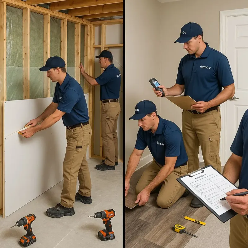 Repairs and Reconstruction process in Carleton, MI
